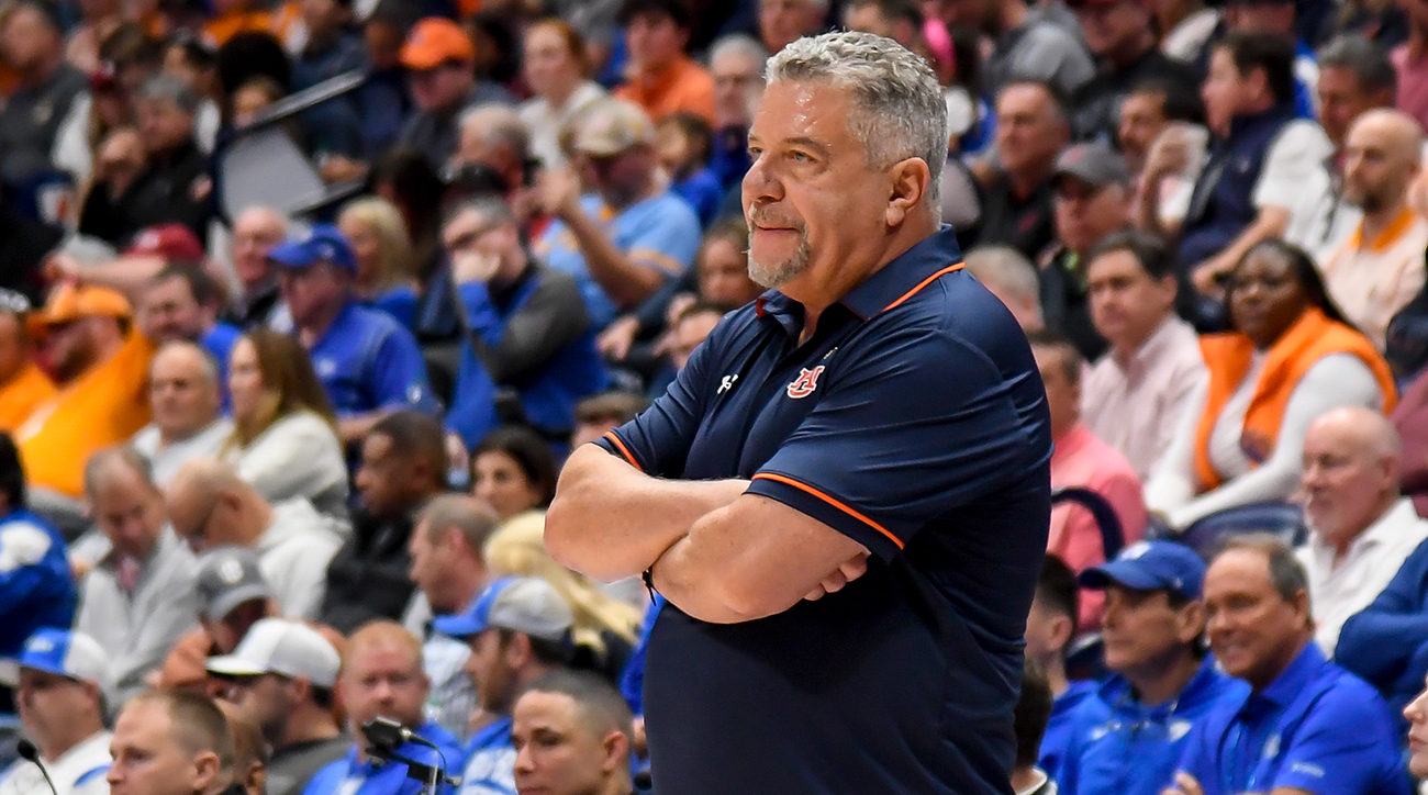 Auburn Tigers men’s basketball coach Bruce Pearl